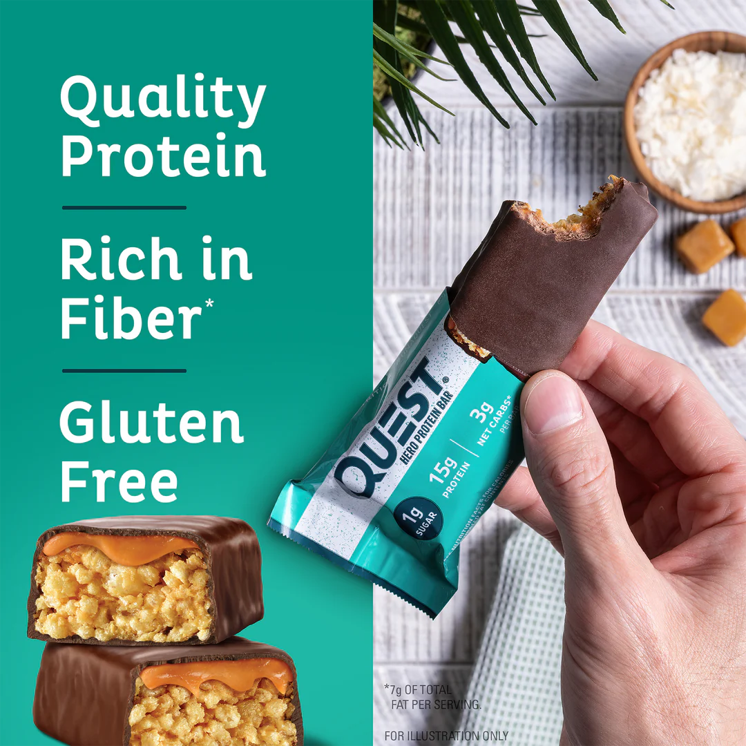 Quest Hero Bar Chocolate Coconut (12 x 55g)