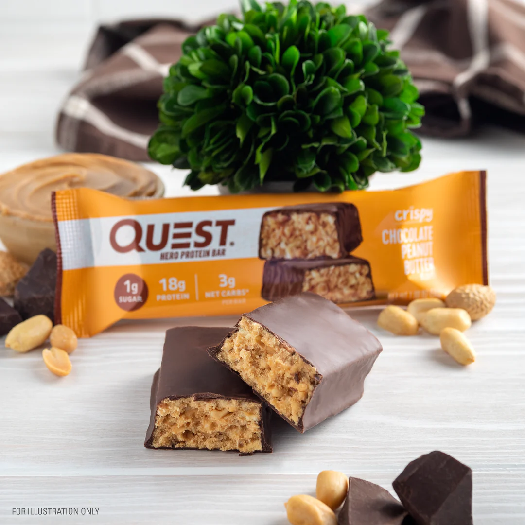 Quest Hero Bar Chocolate Peanut Butter (12 x 54g)